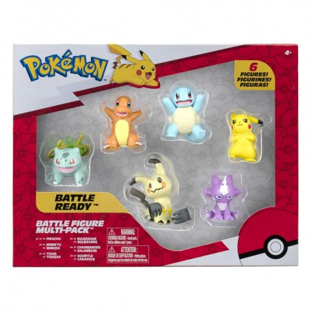 Set of 6 figures Battle Figure Multi Pack Pokémon