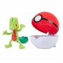 Treecko and PokéBall Clip'N'Go Pack Pokémon Figure Action Toy