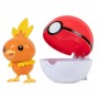 Torchic and PokéBall Clip'N'Go Pack Pokémon Figure Action Toy
