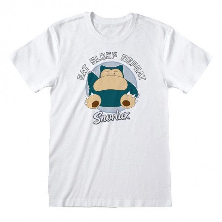 T-Shirt Snorlax Pokémon Heroes Inc