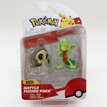 Treecko and Duskull Battle Figure Pack Pokémon