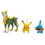 Pikachu Fulgudog et Gobou Figurine Battle Figure Set Pokémon