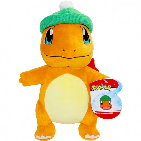 Salamèche Noël Edition Holiday Seasonal Peluche Pokémon - 20cm