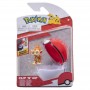 Chimchar and Poké Ball Clip'N'Go Pokémon Figure