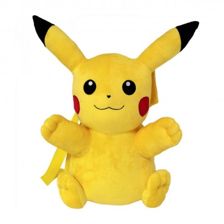 Sac à dos en peluche Pikachu Pokémon - 35cm