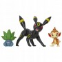 Oddish Umbreon and Chimchar Battle Figure Set Pokémon Action Toy
