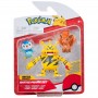 Tiplouf Élektek et Goupix Figurine Battle Figure Set Pokémon