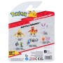 Tiplouf Élektek et Goupix Figurine Battle Figure Set Pokémon
