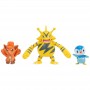 Tiplouf Élektek et Goupix Figurine Battle Figure Set Pokémon