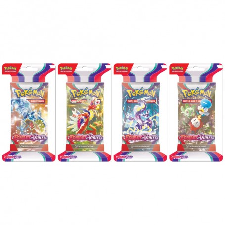 Booster EV01 Écarlate et Violet Pokémon - Blister