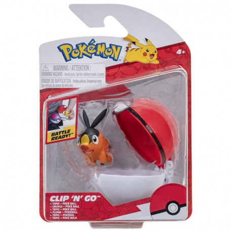 Gruikui et PokéBall Figurine Clip'N'Go Pokémon