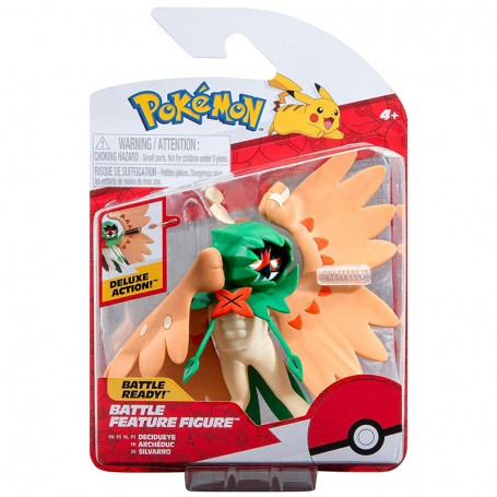 Decidueye Battle Feature Figure Pokémon Deluxe Action Toy
