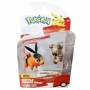 Tepig and Rockruff Battle Figure Pack Pokémon Action Toy