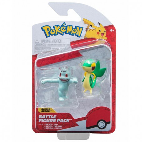 Machoc et Vipélierre Figurine Battle Figure Pack Pokémon