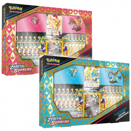 Pokémon TCG: Crown Zenith Premium Figure Collection—Shiny Zacian / Zamazenta