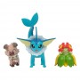 Aquali Rocabot et Joliflor Figurine Battle Figure Set Pokémon