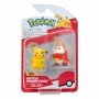 Pikachu and Fuecoco Battle Figure Pack Pokémon Action Toy