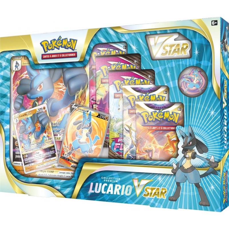 Collection avec figurine Mega Lucario ex - Booster Box - Price & Rarity Collection avec figurine Mega Lucario ex - Booster Box - Price & Rarity