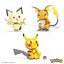 Coffret Trio Évolution Pikachu Jeu de construction Pokémon Mega Construx