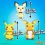 Coffret Trio Évolution Pikachu Jeu de construction Pokémon Mega Construx