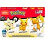 Coffret Trio Évolution Pikachu Jeu de construction Pokémon Mega Construx