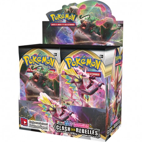 Pokémon TCG SS02 Rebel Clash Booster Display Box